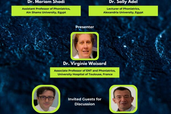 UEP Swallowing Committee 2nd Virtual Forum of Phoniatrics - 30th October 2024